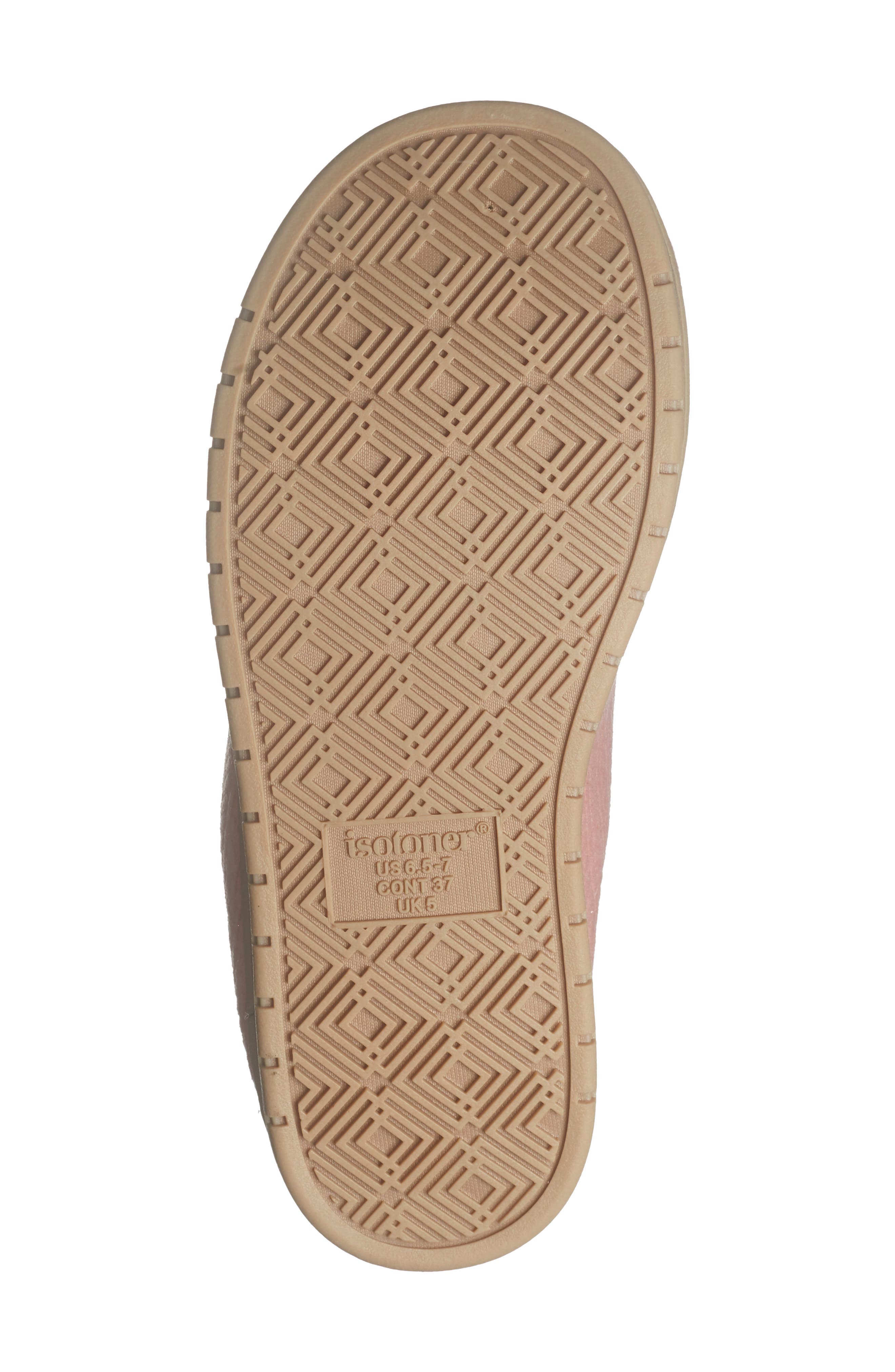 Jersey Cable Clog Slipper, Alternate, color, PINK