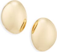 Cara Brushed Stud Earrings