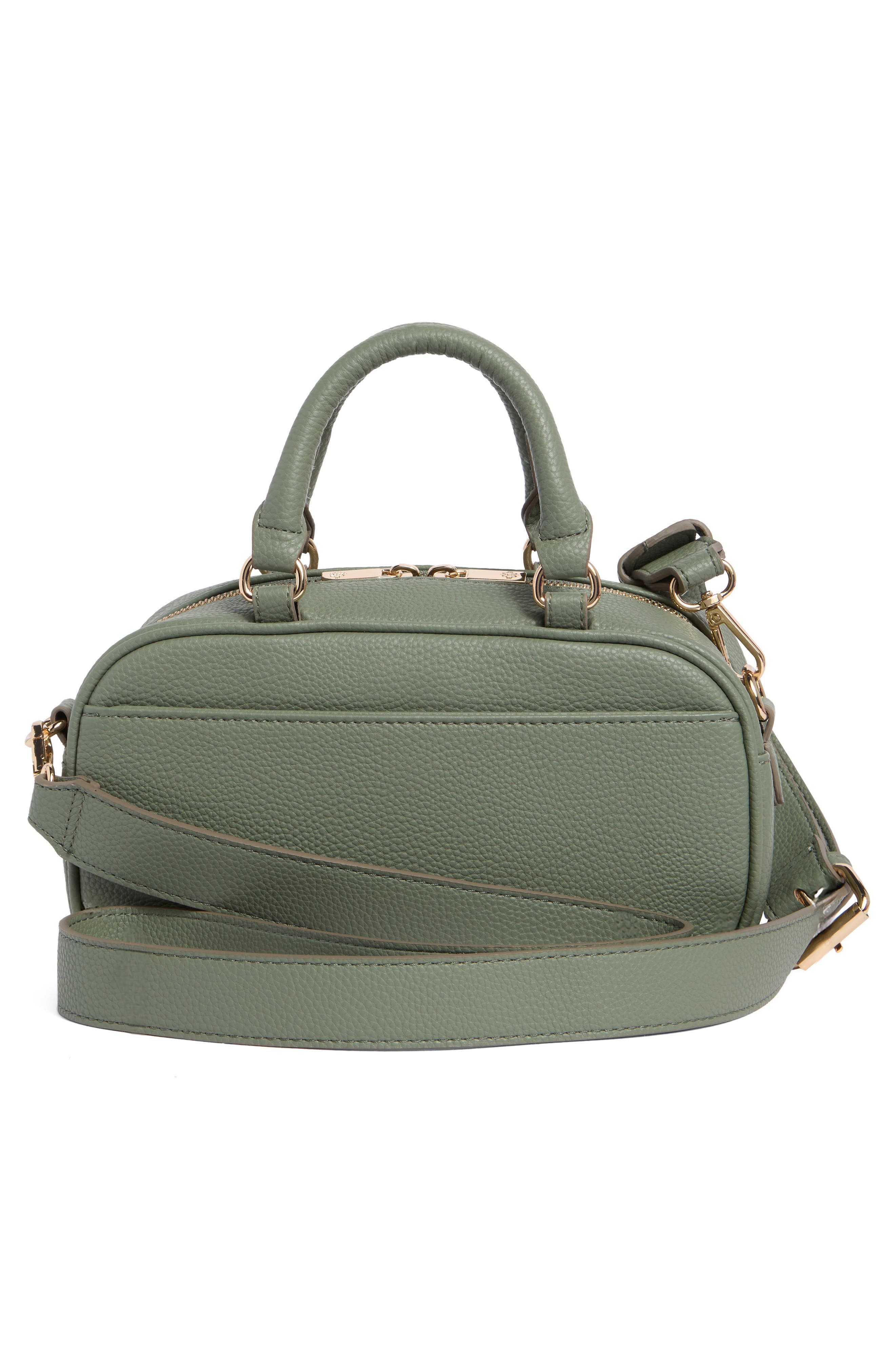 Nanette Lepore Ellah Mini Convertible Satchel Bag, Alternate, color, Artichoke