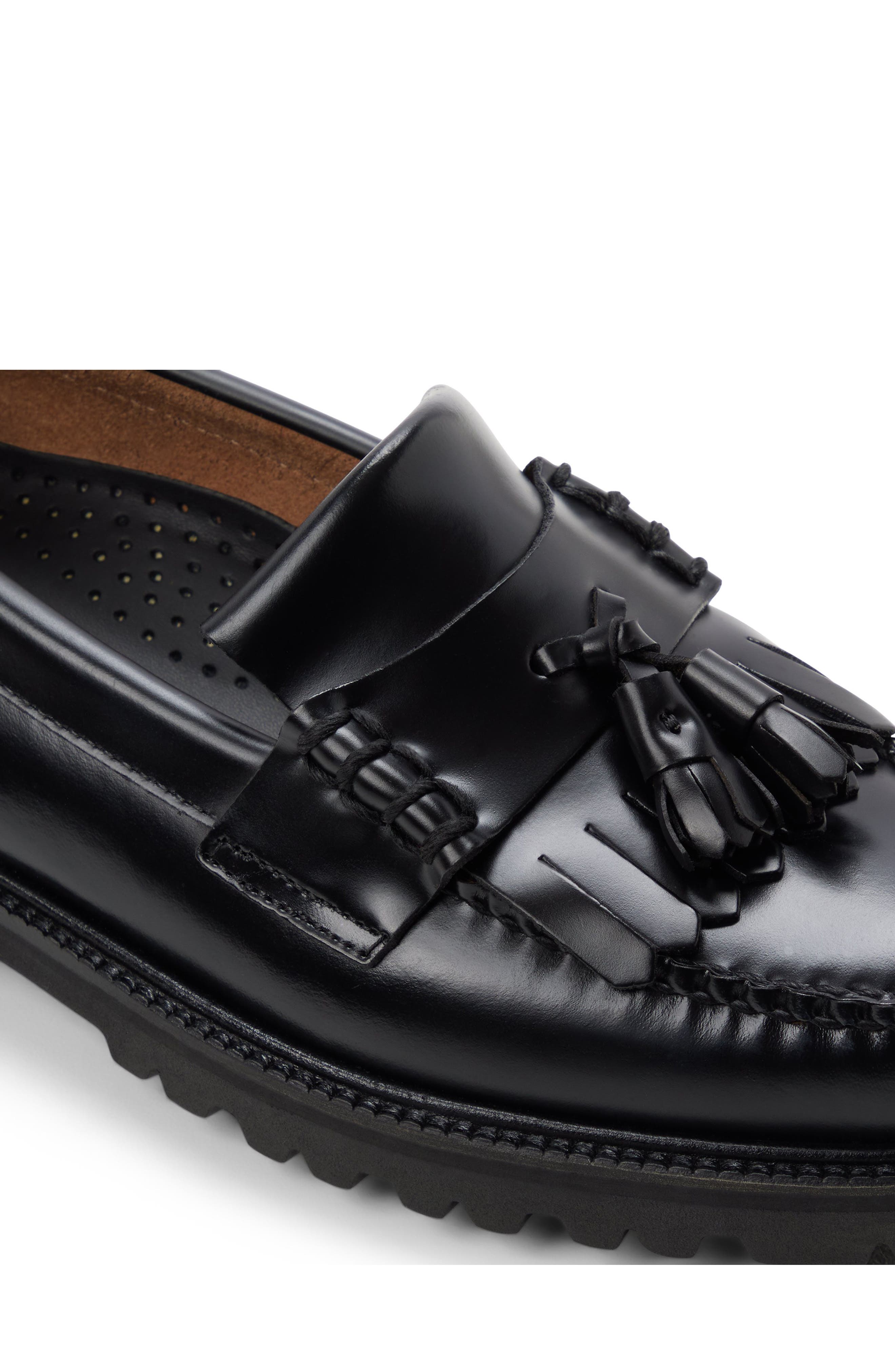 G.H.BASS Layton Leather Penny Loafer, Alternate, color, Black Black