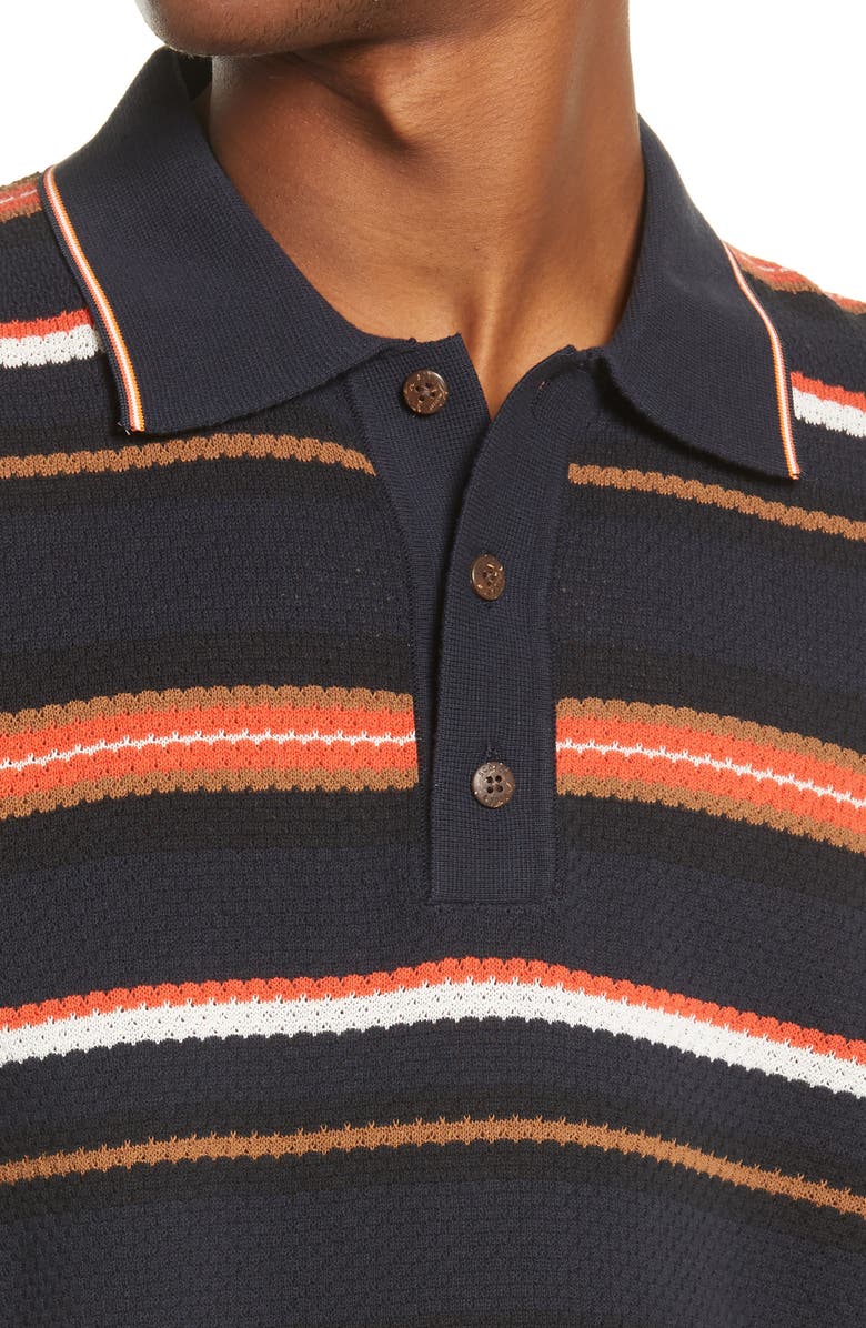 Scotch & Soda Men's Structured Knit Polo, Alternate, color, 