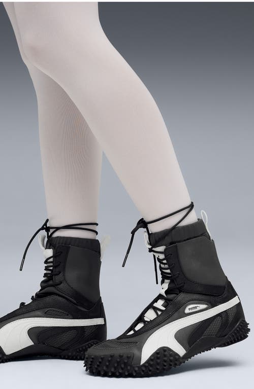 Puma Mostro Mid Sneaker Boot In Black