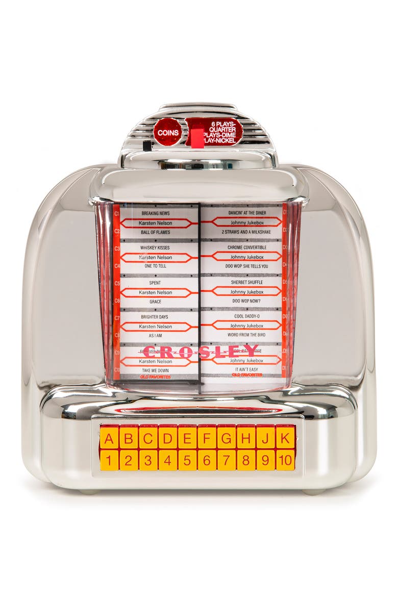 Diner Jukebox Radio, Main, color, SILVER
