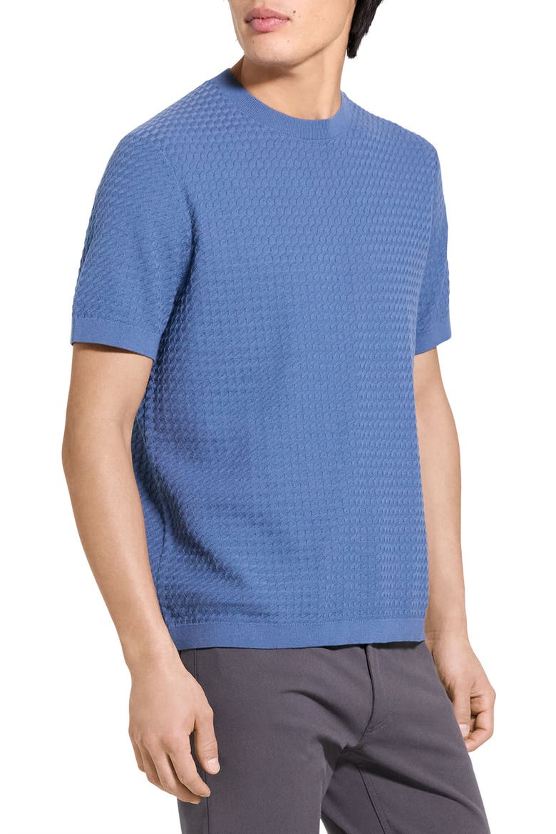 Damian Tactile Crewneck T-Shirt, Alternate, color, BERING