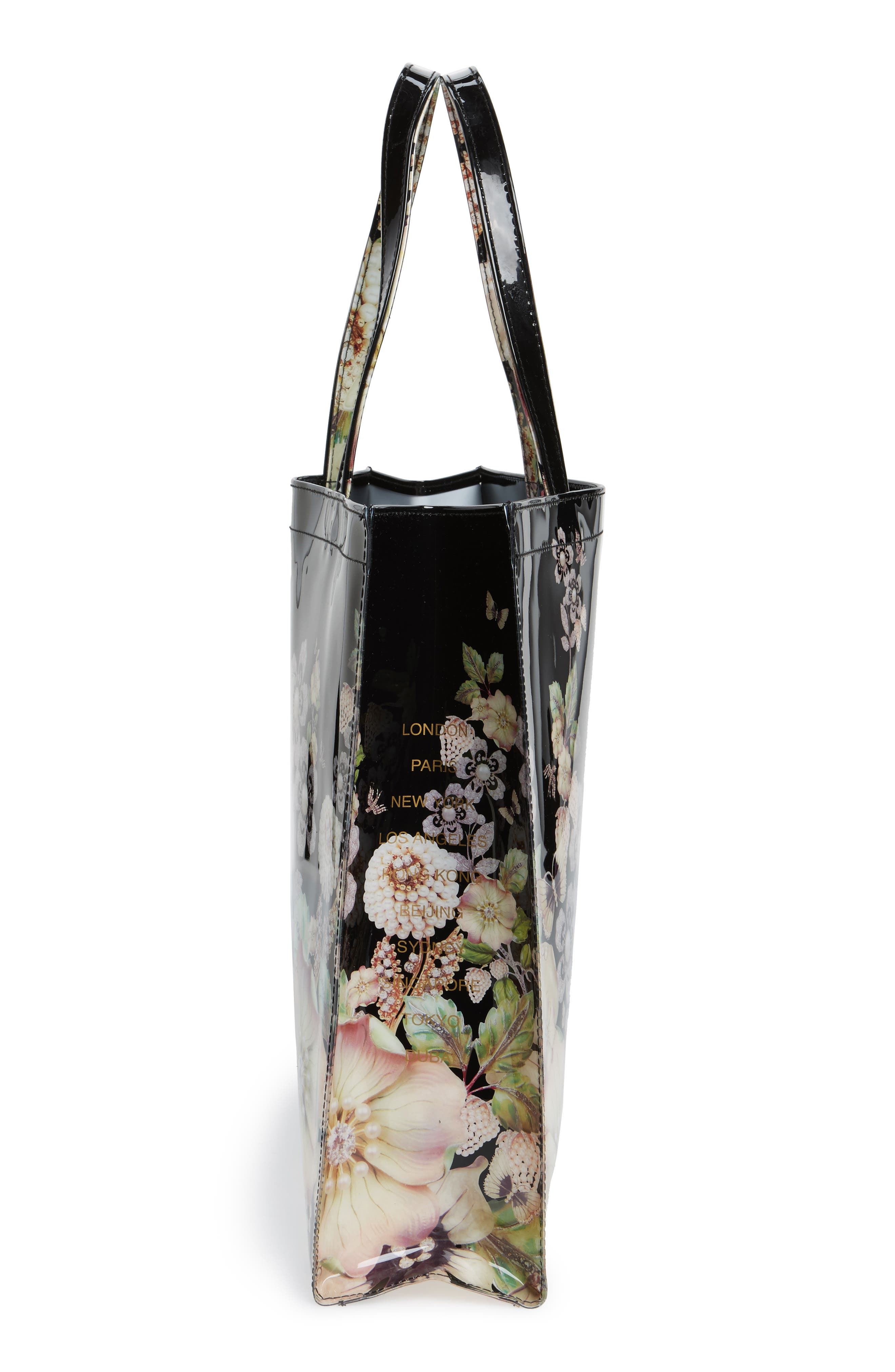 Ted Baker London Gem Gardens Large Icon Tote, Alternate, color, 