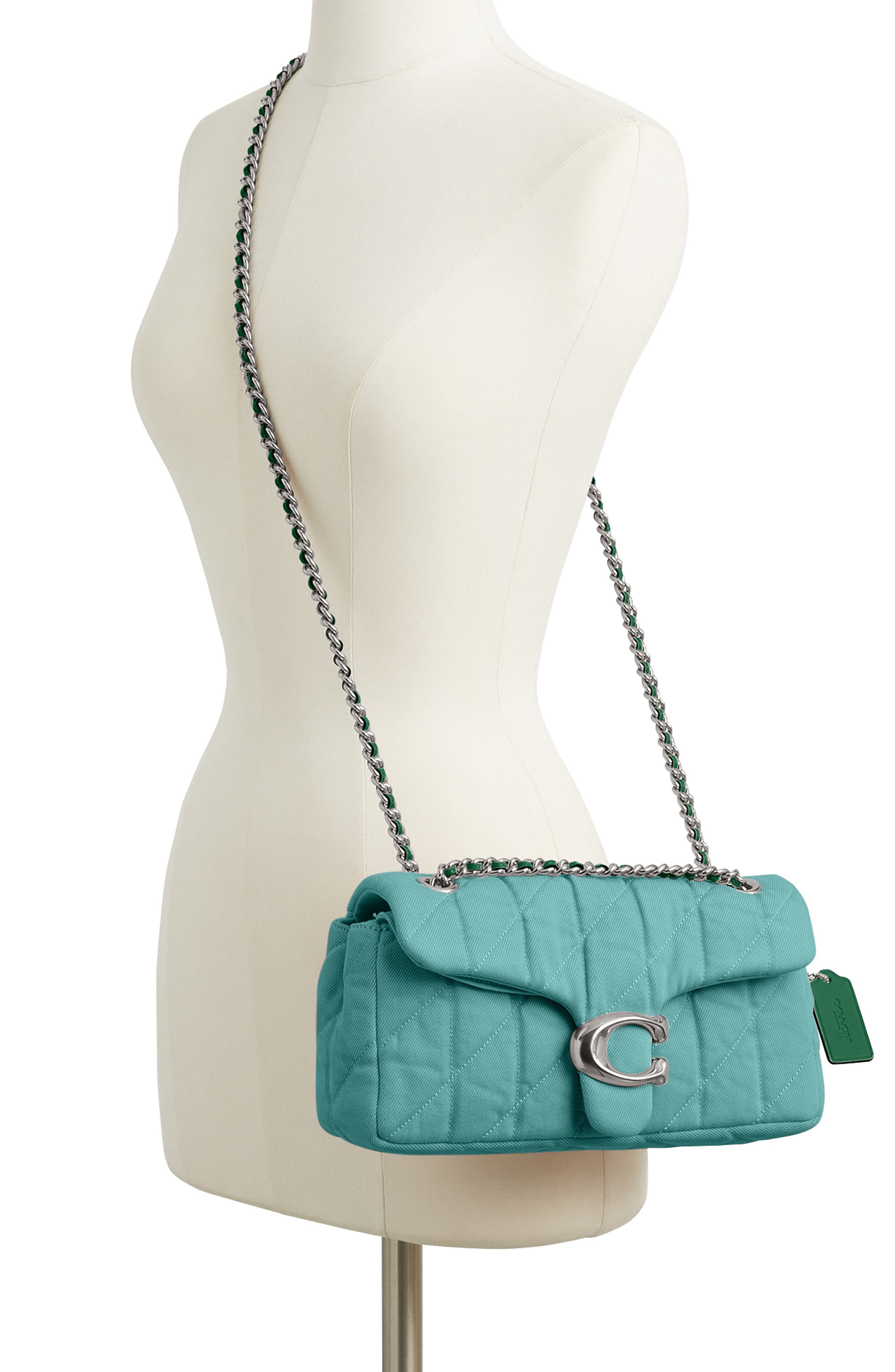 COACH Quilted Denim Tabby 26, Alternate, color, 