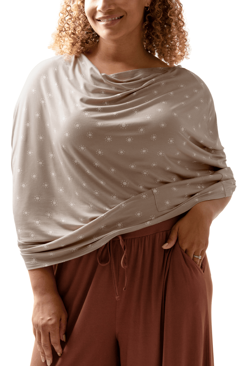 Multi-Use Nursing Cover, Main, color, Fawn Sunburst