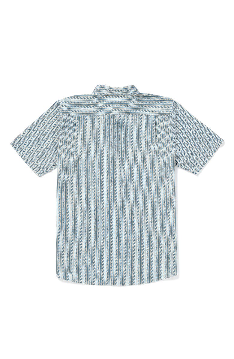 Volcom Scaler Stone Short Sleeve Button-Up Shirt, Alternate, color, 
