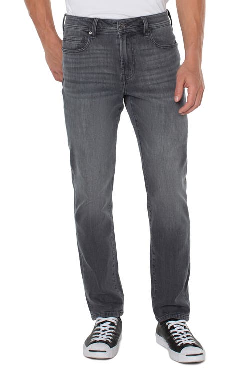Kingston Slim Straight Leg Jeans (Greystone)