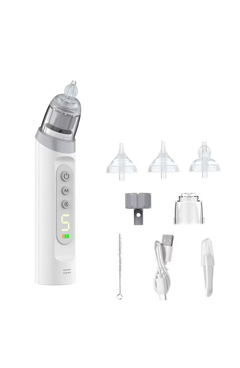 Sperric Electric Nasal Aspirator Adjustable Suction Baby Care Device, Main, color, White