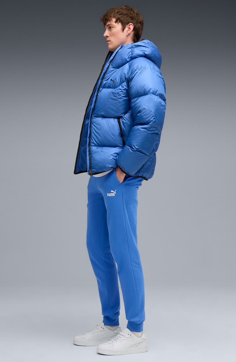 PUMA Essential No. 1 Logo Sweatpants, Alternate, color, Mountain Blue