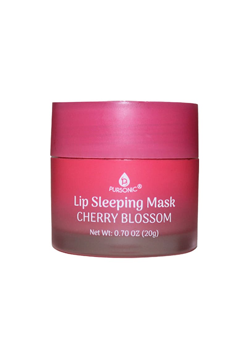 Lip Sleeping Mask 2 Pack- Cherry Blossom & Berries, Alternate, color, Purple