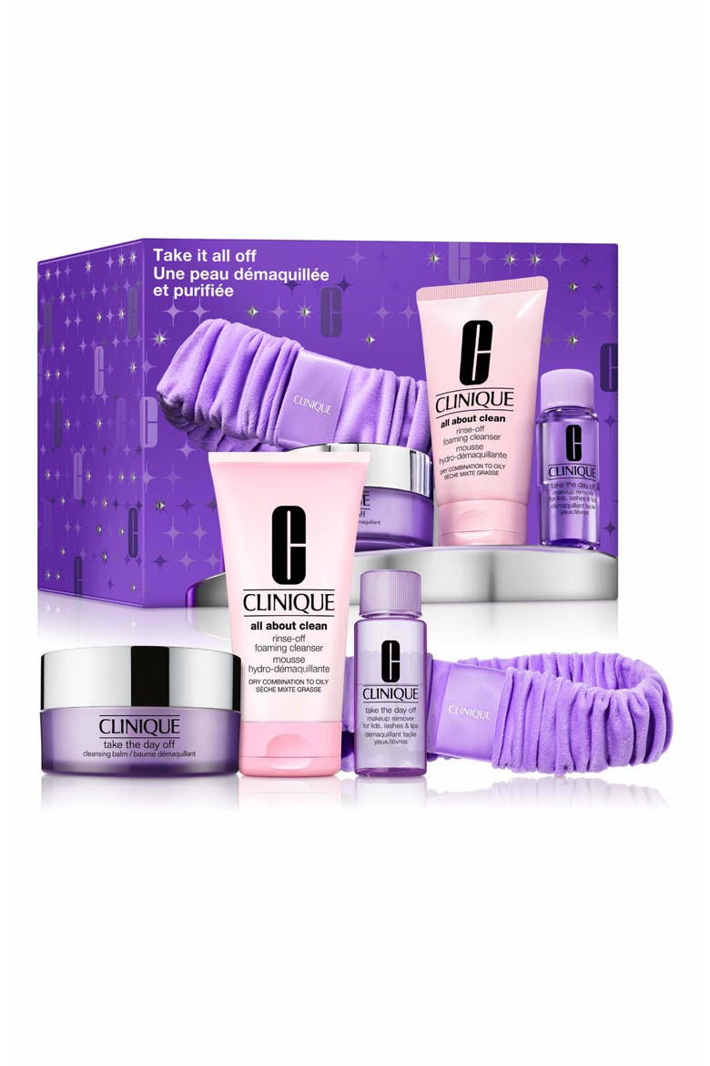 Take It All Off Makeup Remover Gift Set $98 Value, Main, color, NO COLOR