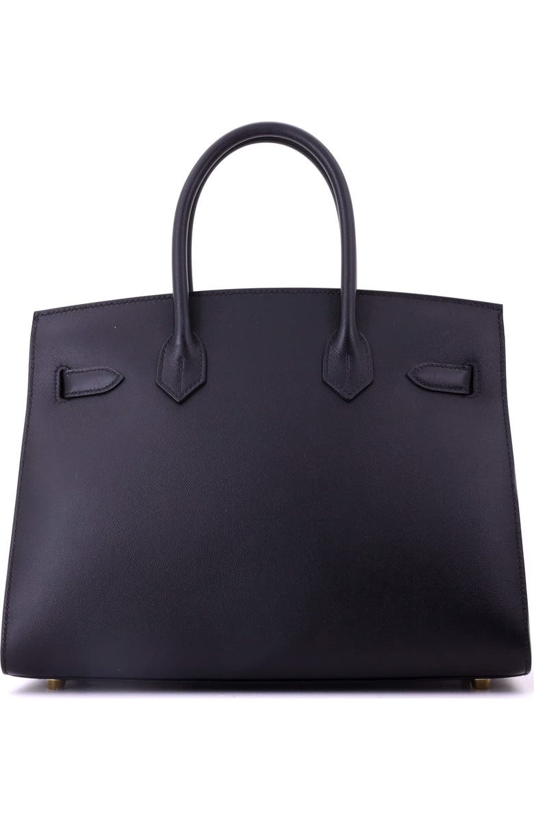 Pre-Owned Hermes Birkin Sellier Bag Black Madame with Gold Hardware 30, Alternate, color,