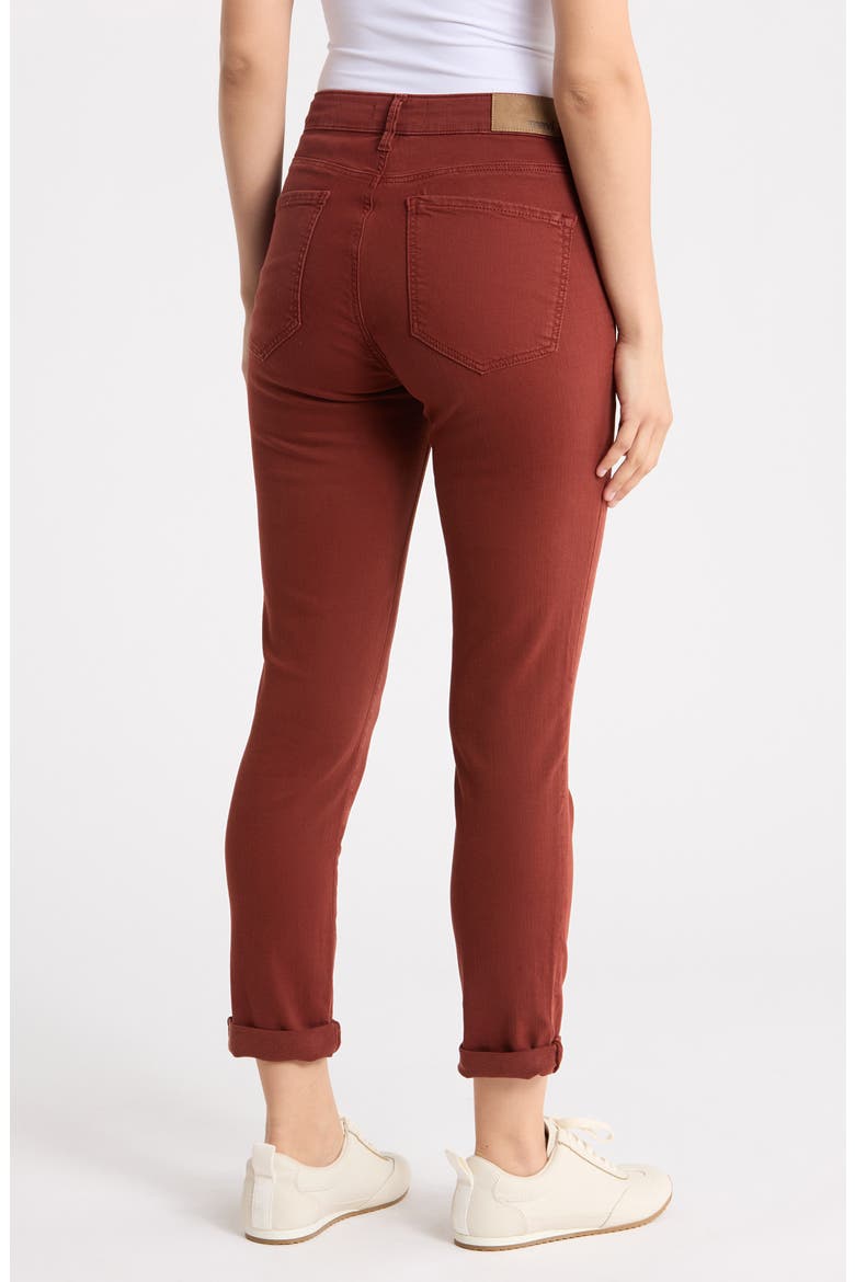 Kathleen Mid Rise Ankle Cuff Pants, Alternate, color, ANDORRA FLEX BLUE