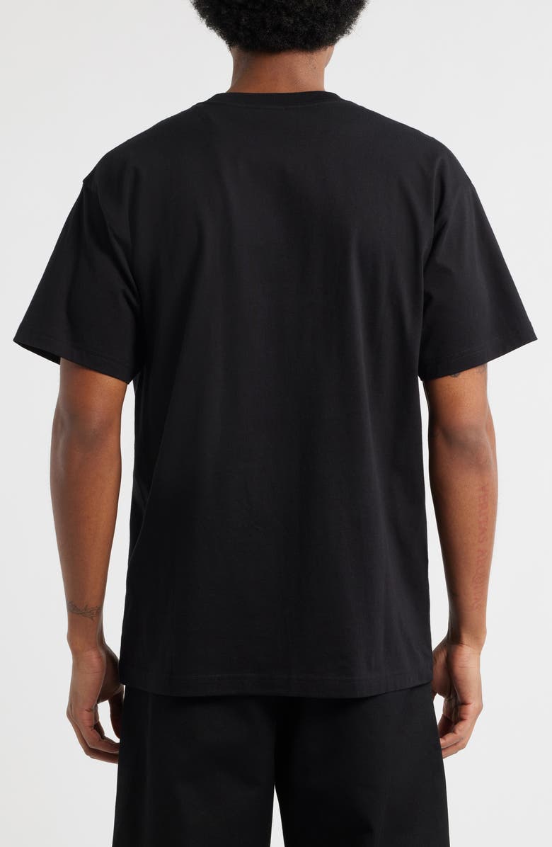 Carhartt Work In Progress Clover Organic Cotton Graphic T-Shirt, Alternate, color, Black