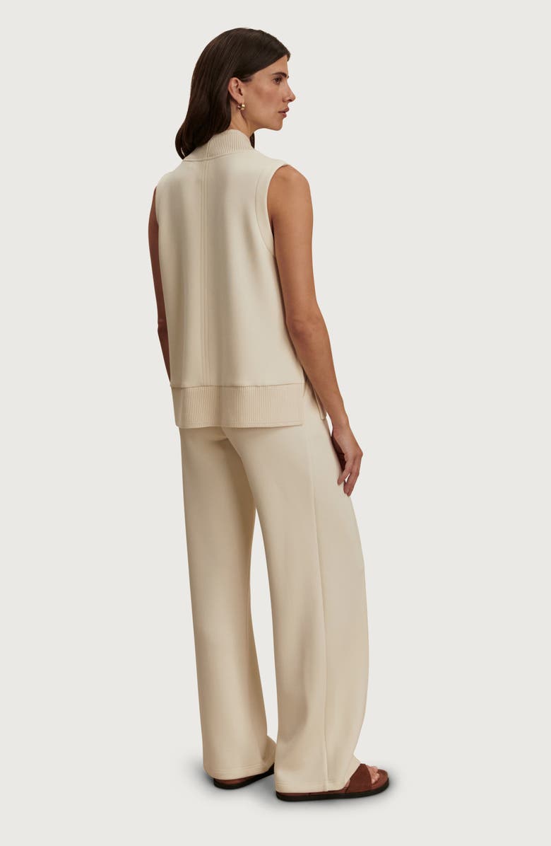 Varley Freida V-Neck Jersey Tank, Alternate, color, Pristine