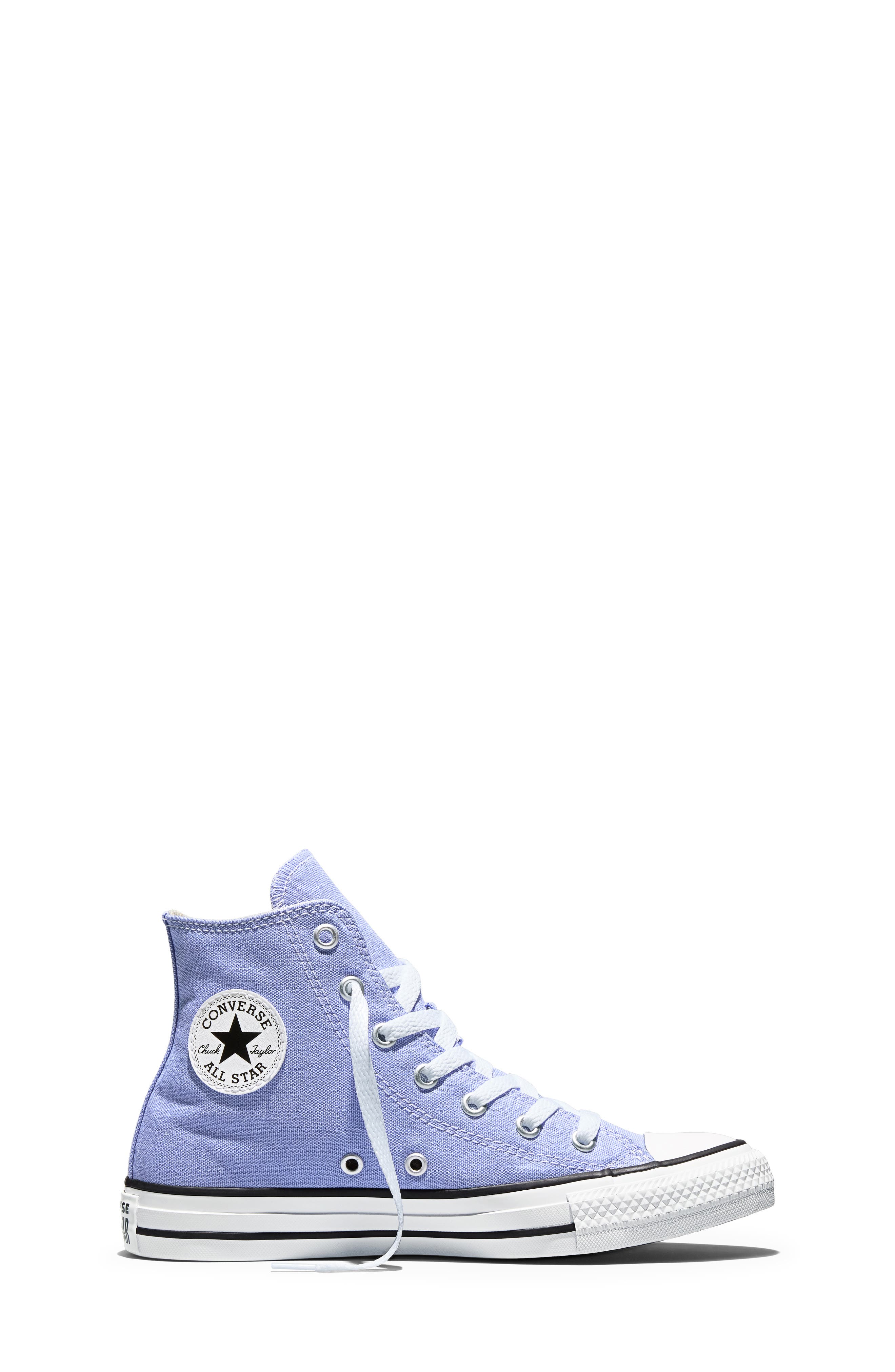Converse Gender Inclusive Converse Chuck Taylor All Star Canvas High Top Sneaker, Alternate, color, Very Peri