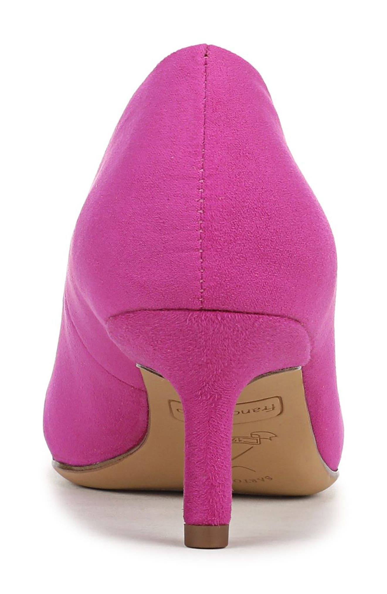 Linza Square Toe Pump, Alternate, color, FUCHSIA