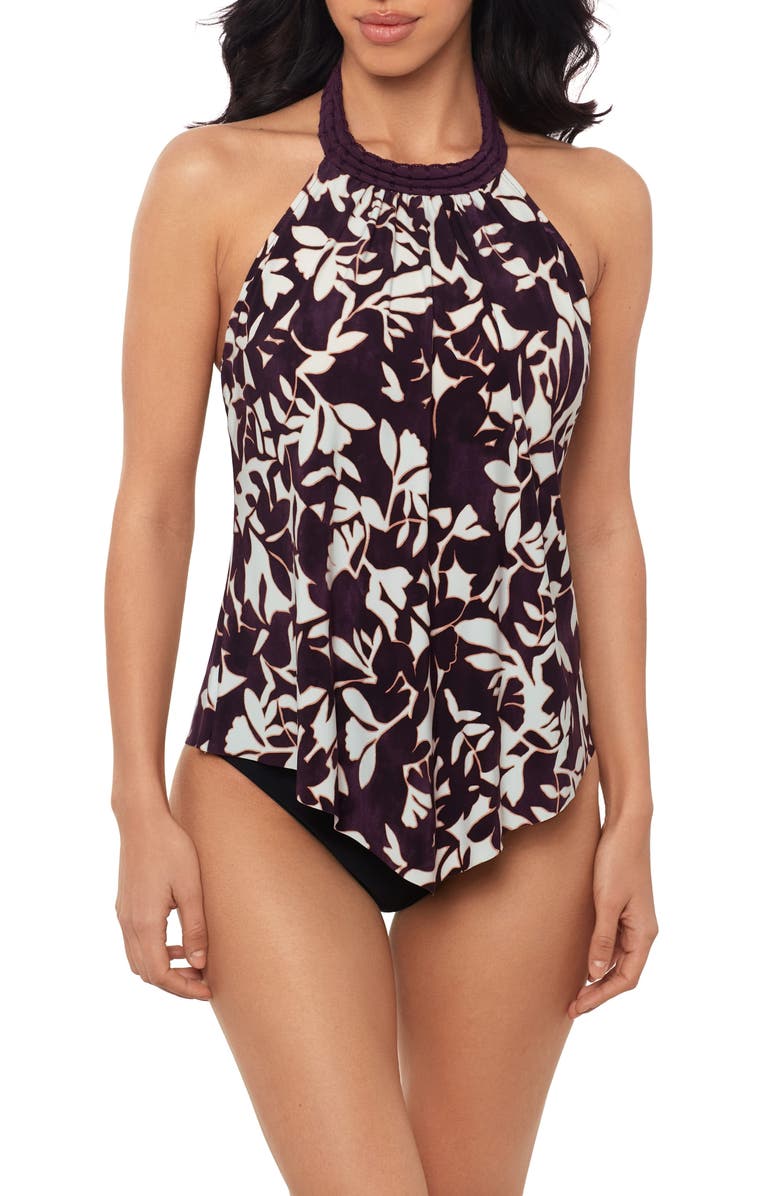 Magicsuit<sup>®</sup> Martinique Jojo Halter Tankini, Main, color,