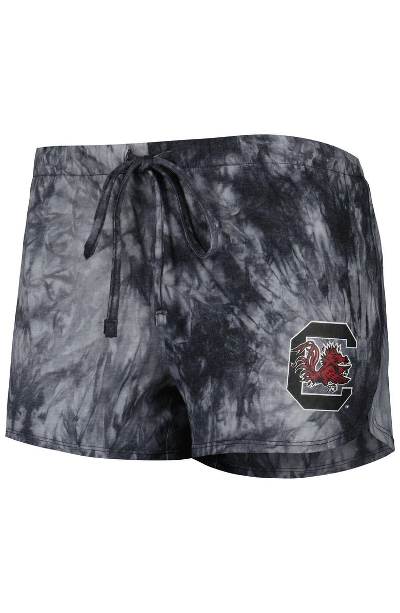 CONCEPTS SPORT Women's Concepts Sport Charcoal South Carolina Gamecocks Billboard Tie-Dye Tank and Shorts Sleep Set, Alternate, color, 