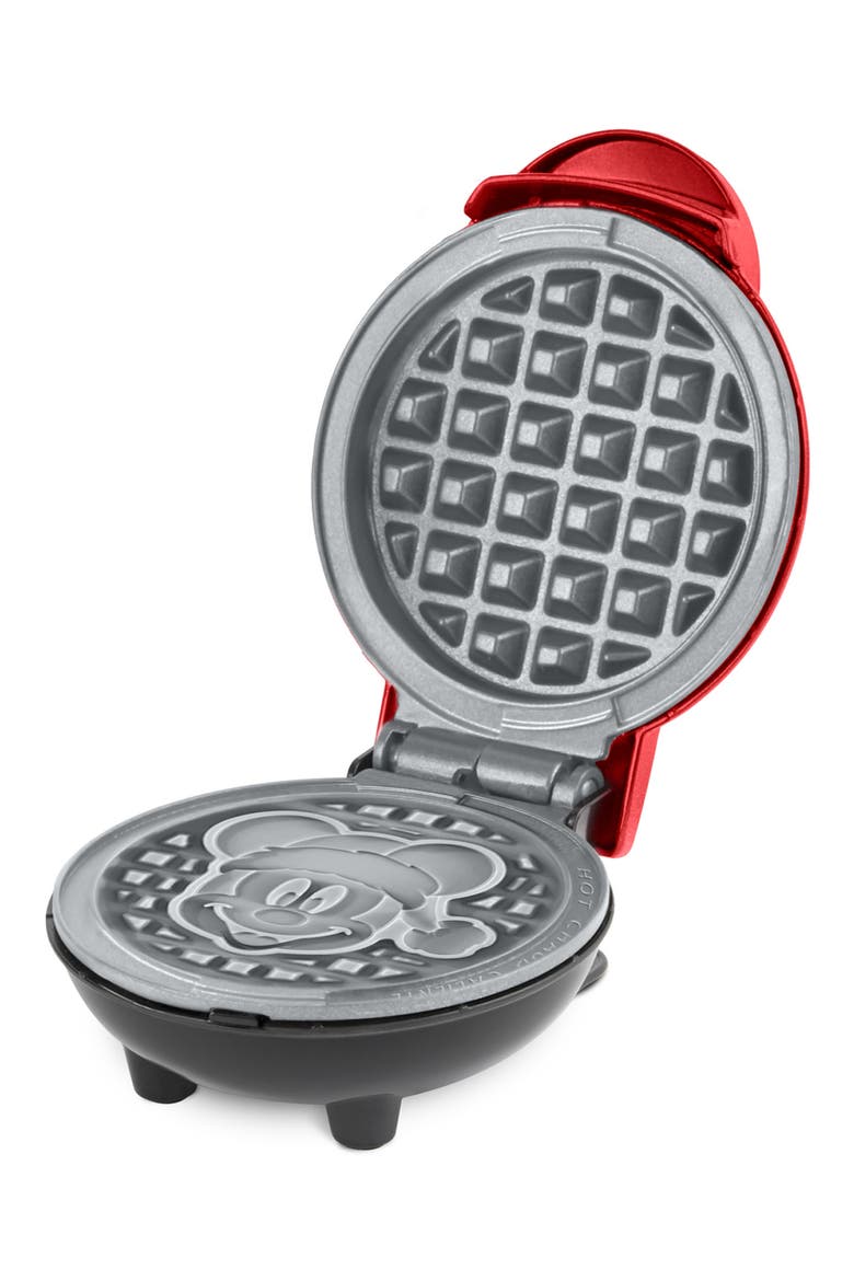 Mickey Mouse Santa Mini Waffle Maker, Alternate, color, RED