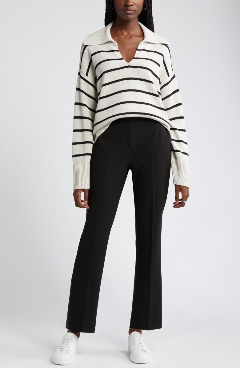 Nordstrom Bootcut Trousers, Alternate, color, 