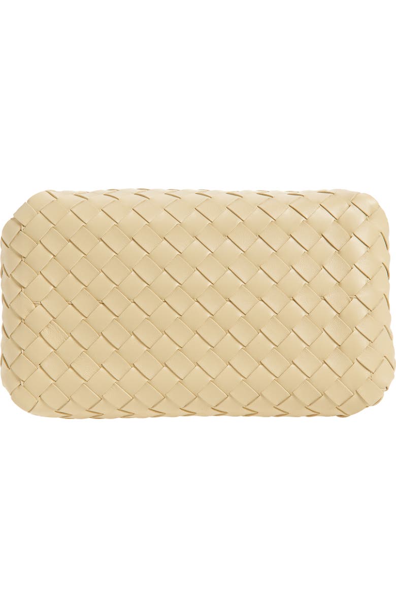 Bottega Veneta Small Parachute Intrecciato Leather Shoulder Bag, Alternate, color, 9712 Tufo-Muse Brass