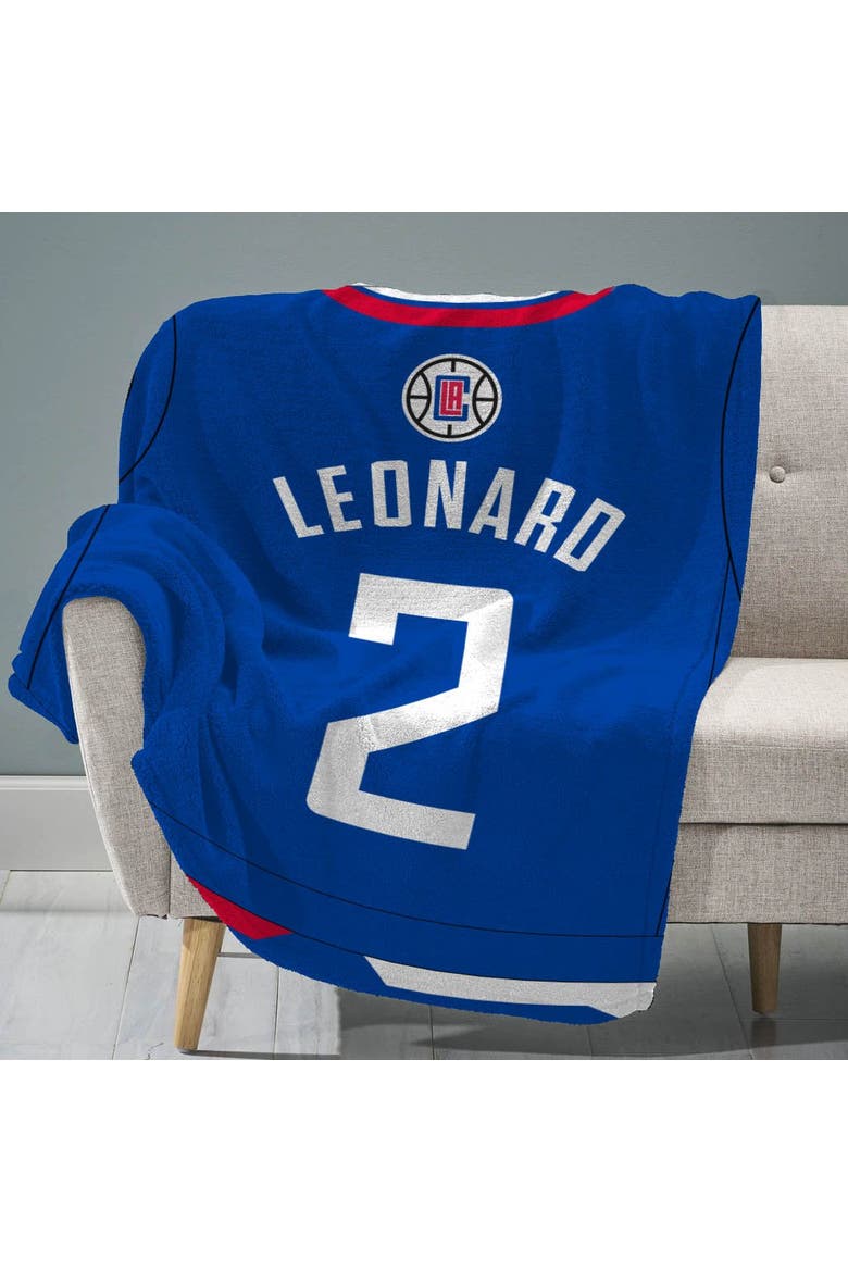 Los Angeles Clippers Kawhi Leonard 60" x 80" Raschel Throw Blanket, Main, color, None