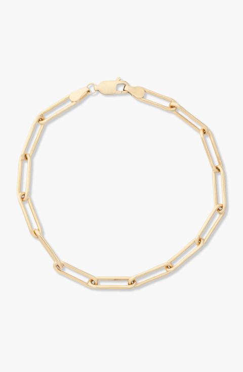 Chunky Paperclip 14k Gold Filled Bracelet