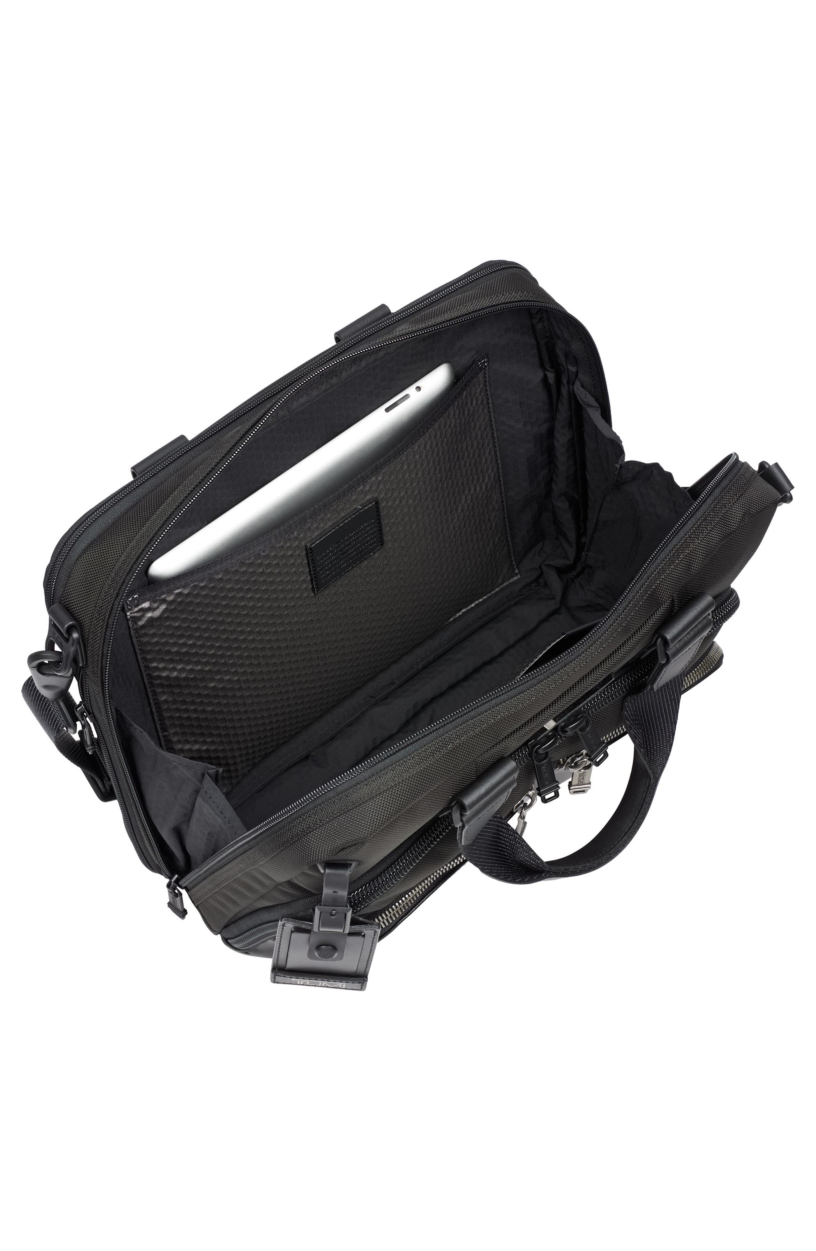 TUMI Alpha Bravo - Albany Slim Commuter Briefcase, Alternate, color, 
