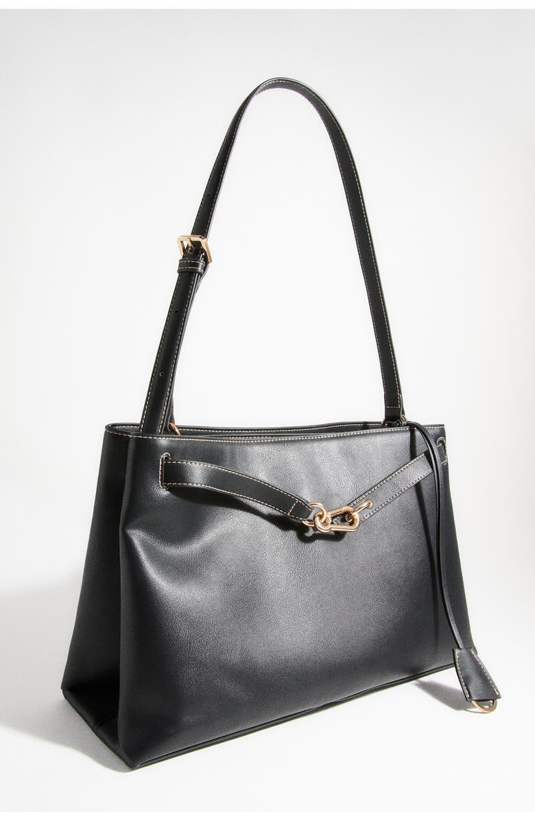 H&M Shoulder Bag, Alternate, color, Black