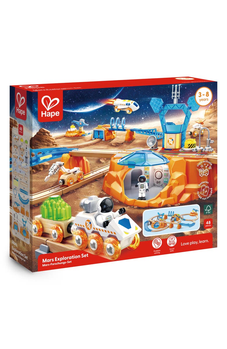 Hape Mars Exploration Playset, Alternate, color, Multi