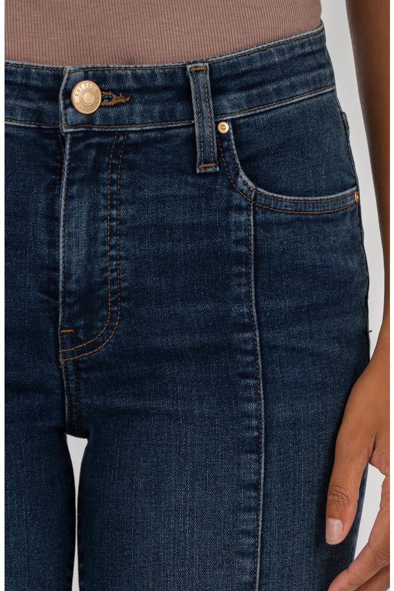 Kelsey Fab Ab Seamed Mid Rise Flare Jeans, Alternate, color, ENVISION
