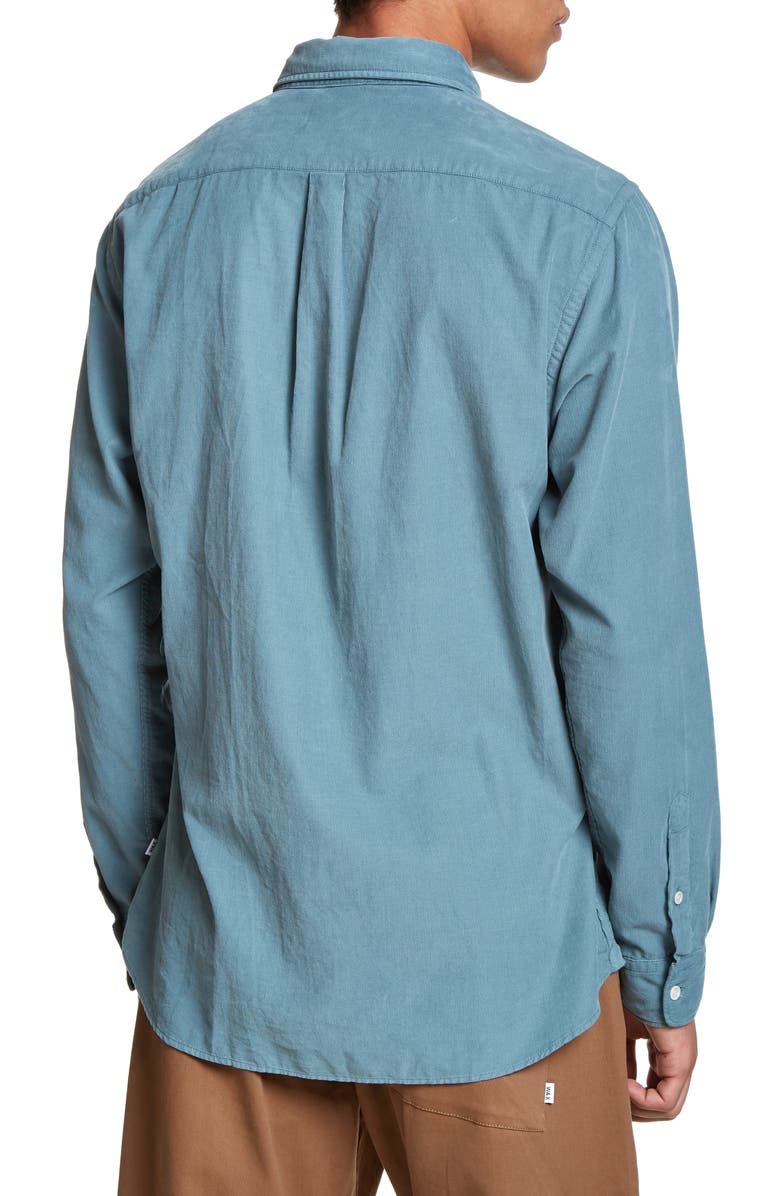 Wax London Bampton Button-Down Corduroy Shirt, Alternate, color, 