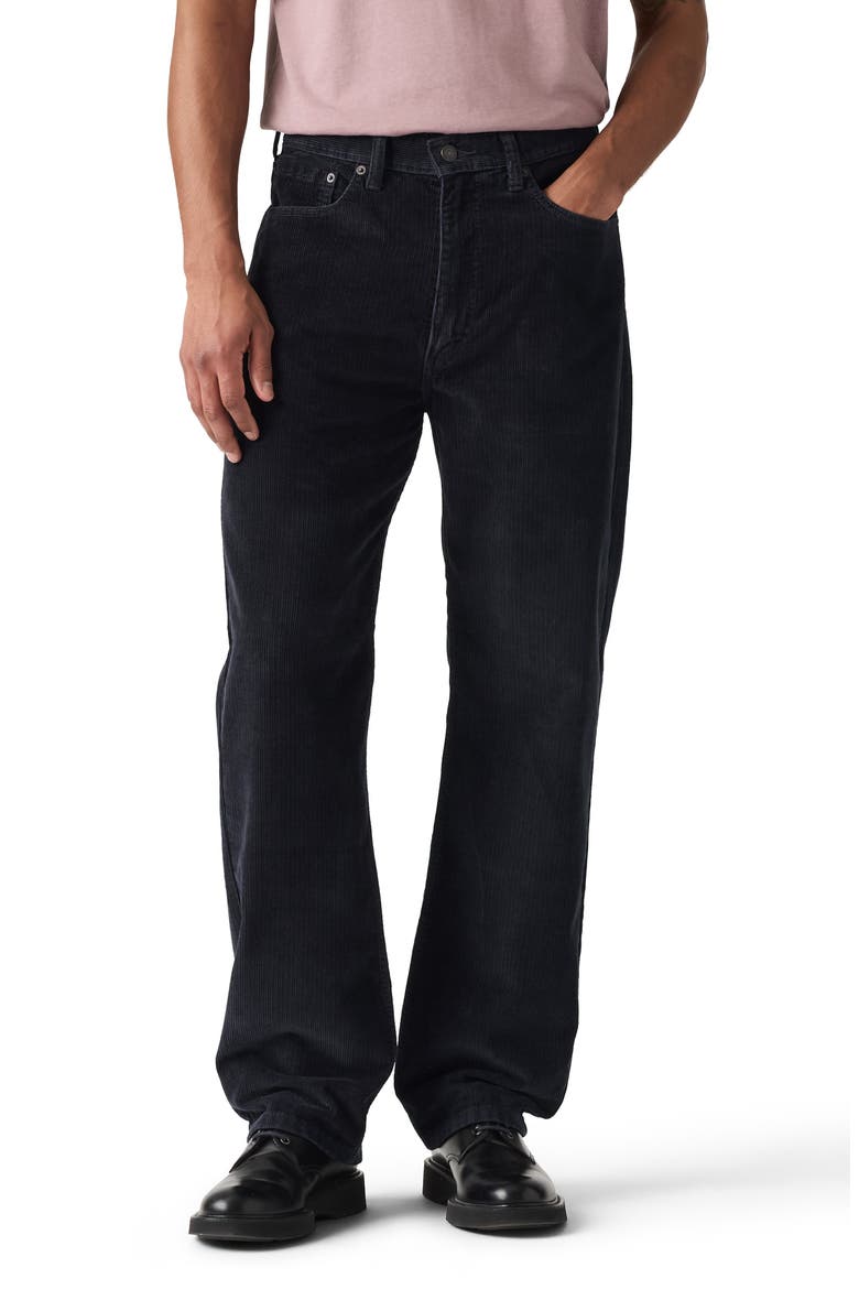 565™ Loose Straight Leg Jeans, Main, color, OBSIDIAN CORDUROY