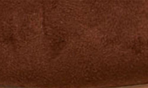 Chase & Chloe Chase And Chloe Square Toe Ballet Flat In Brown