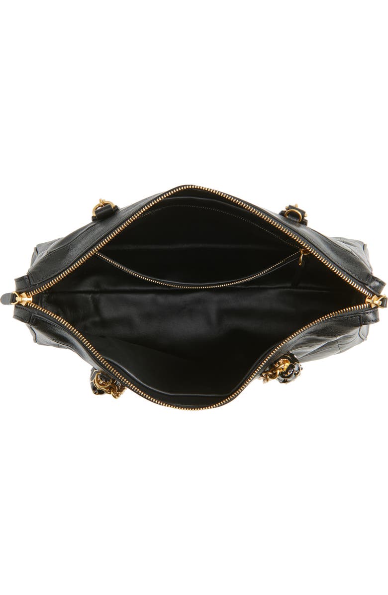 Valentino Garavani Panthea Chevron Patchwork Leather Tote, Alternate, color,