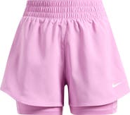 Nike One Dri-FIT High-Waisted 3-Inch 2-in-1 Shorts