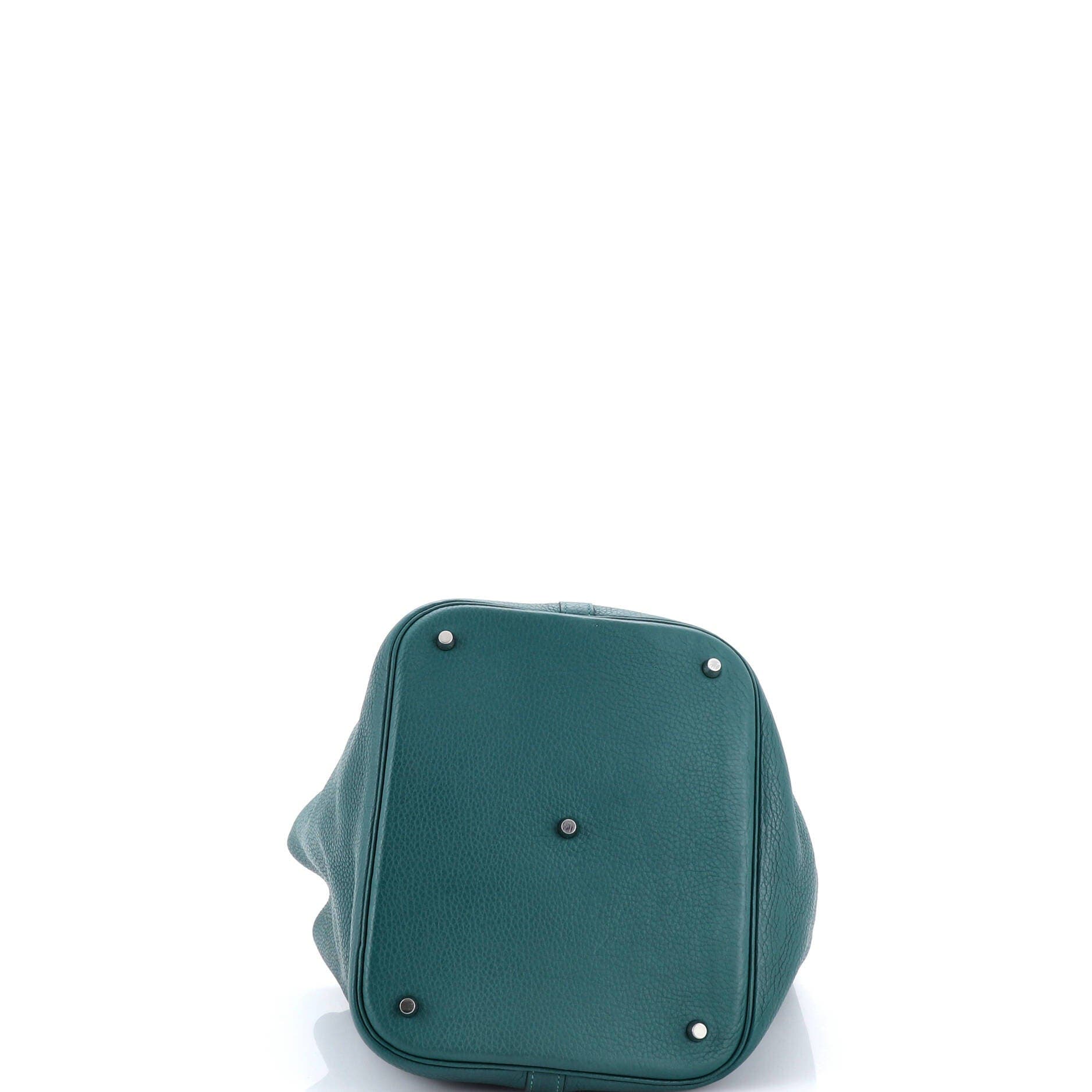 Pre-Owned Hermes Picotin Lock Bag Clemence GM, Alternate, color, Malachite