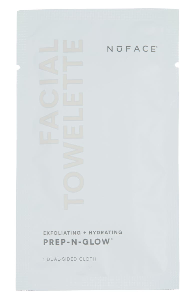 NuFACE<sup>®</sup> Prep-N-Glow<sup>®</sup> Facial Towelettes, Main, color, 