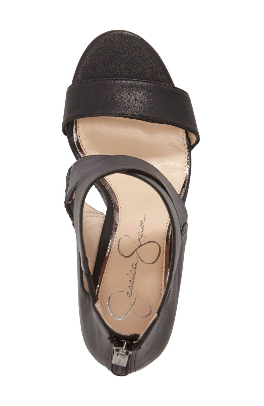 Jessica Simpson 'Jamilee' Wedge Sandal, Alternate, color, 
