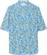 Zadig & Voltaire Topher Floral Print Popover Top