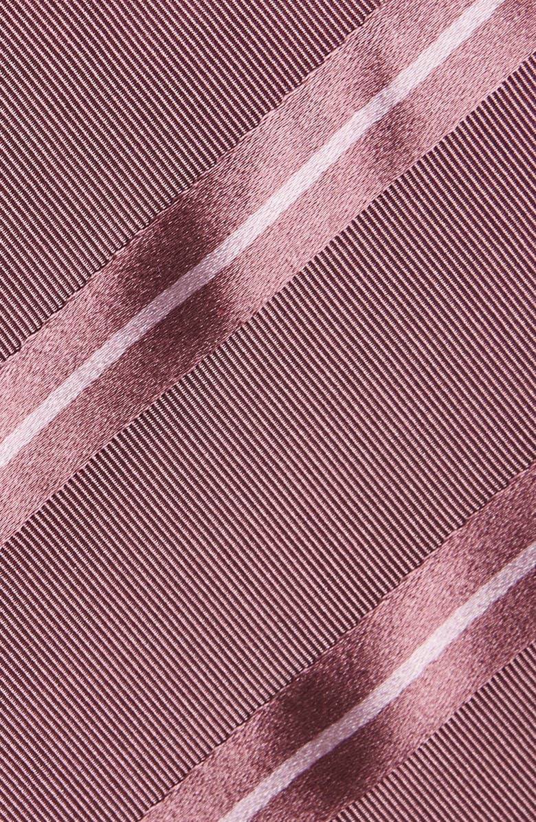 TOM FORD Jacquard Stripe Silk Tie, Alternate, color, Dp702 Dark Rose