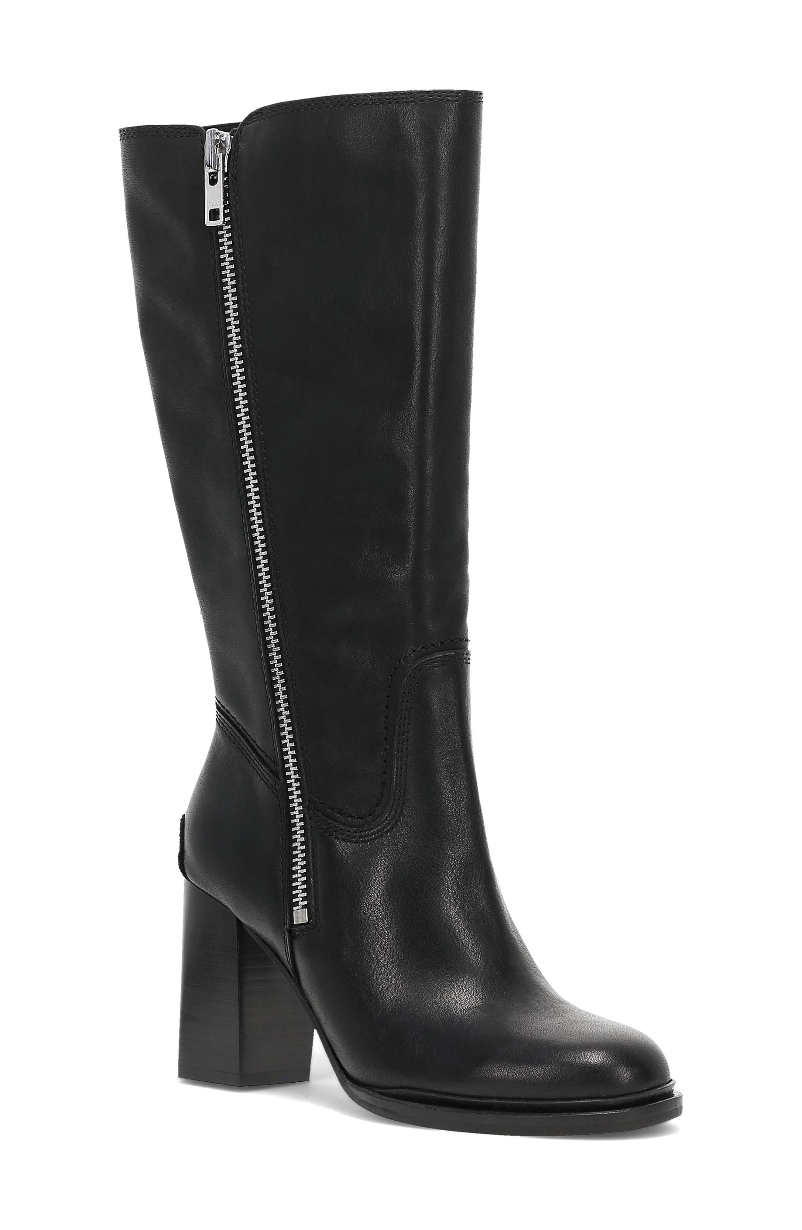 Frye Alex Heavy Zip Boot in Black 
