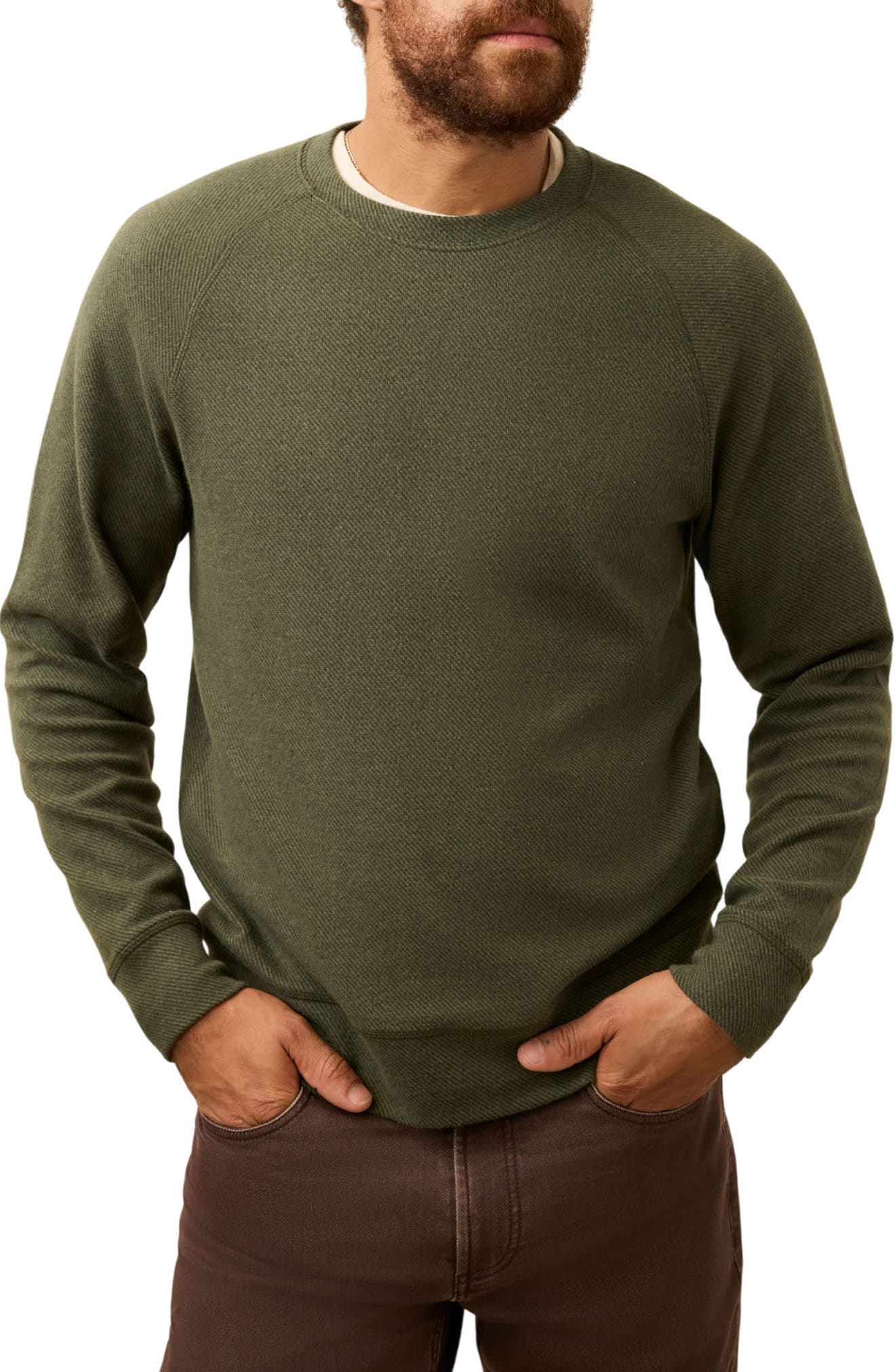 Legend Crew Organic Cotton Blend Sweater - image 3