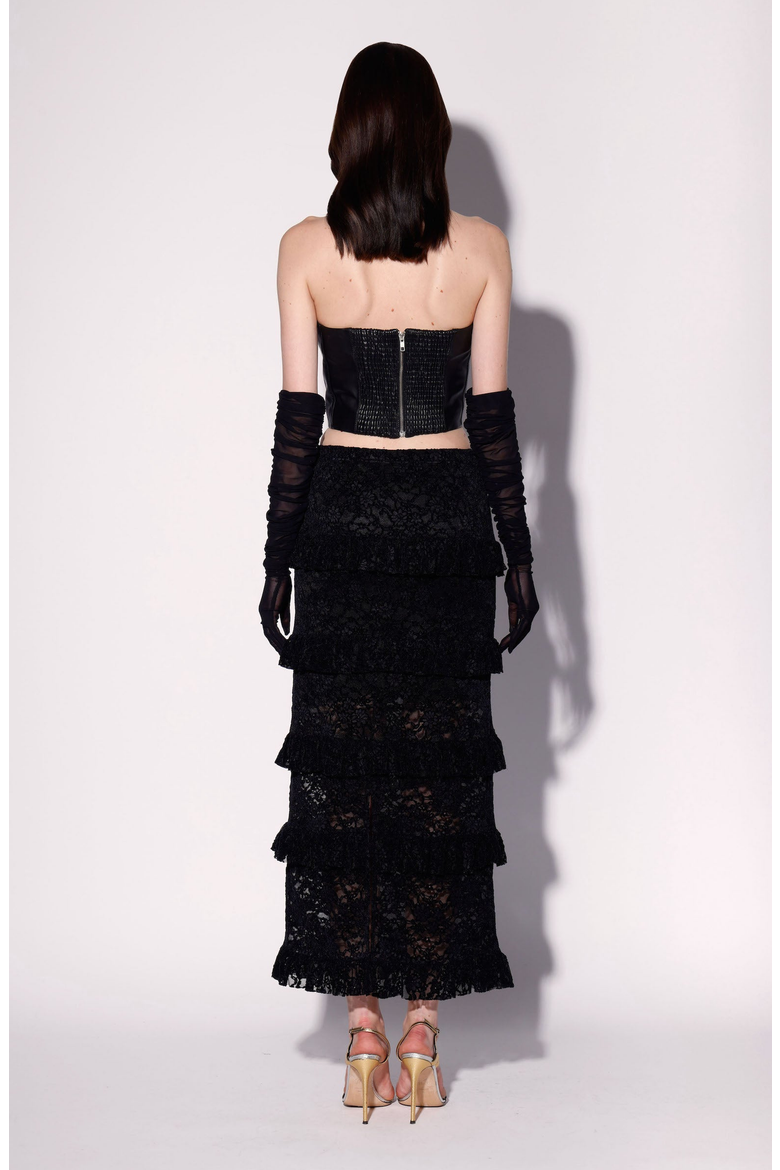 Paige Skirt, Alternate, color, Black Lace