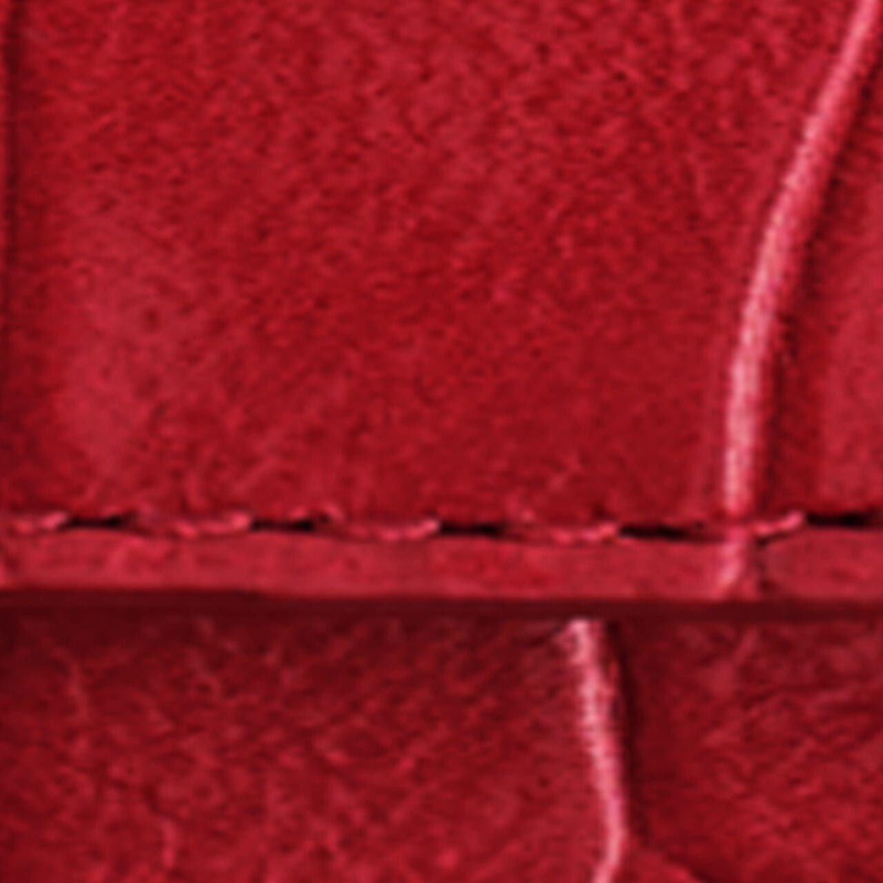 Leather Cardholder, Alternate, color, RED / CROC EFFECT