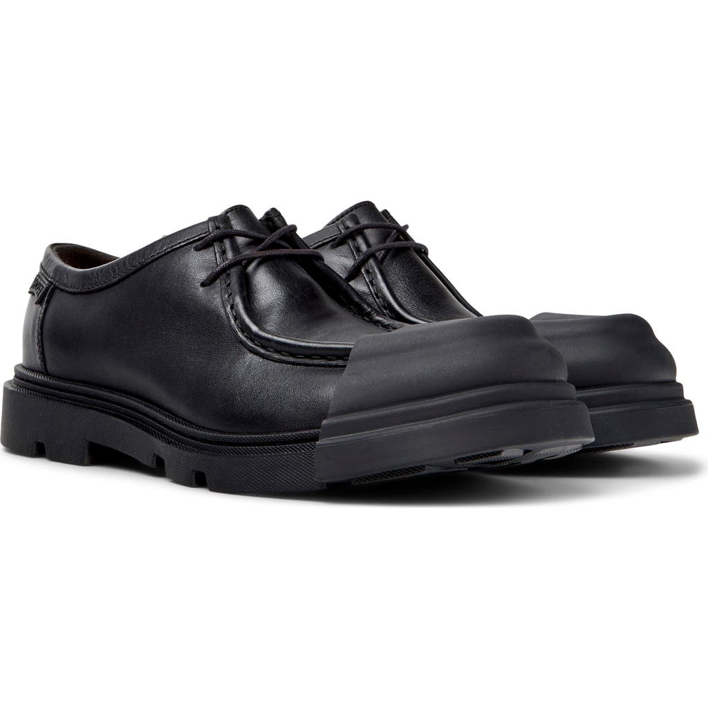 Camper Junction Cap Toe Penny Loafer In Black