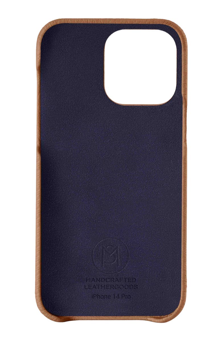MAISON de SABRÉ Card Phone Case, Alternate, color, Manhattan Sandstone
